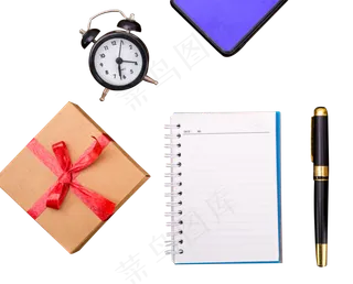 心愿清单笔记本时钟钢笔礼品盒