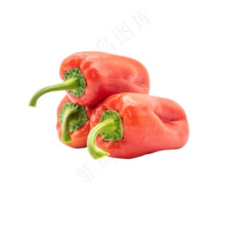 摞起来红色菜椒辣椒