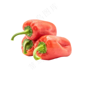 摞起来红色菜椒辣椒