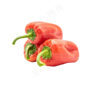 摞起来红色菜椒辣椒