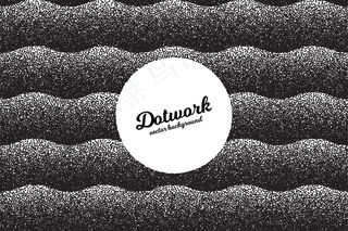 复古圆点纹理抽象背景