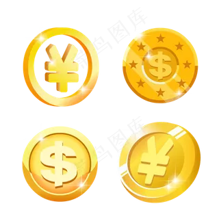 金币icon发光金币