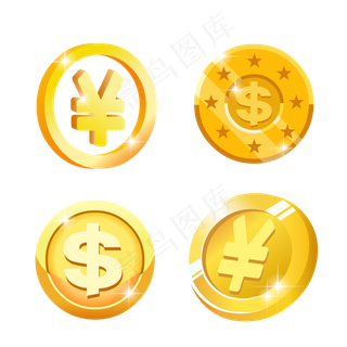 金币icon发光金币