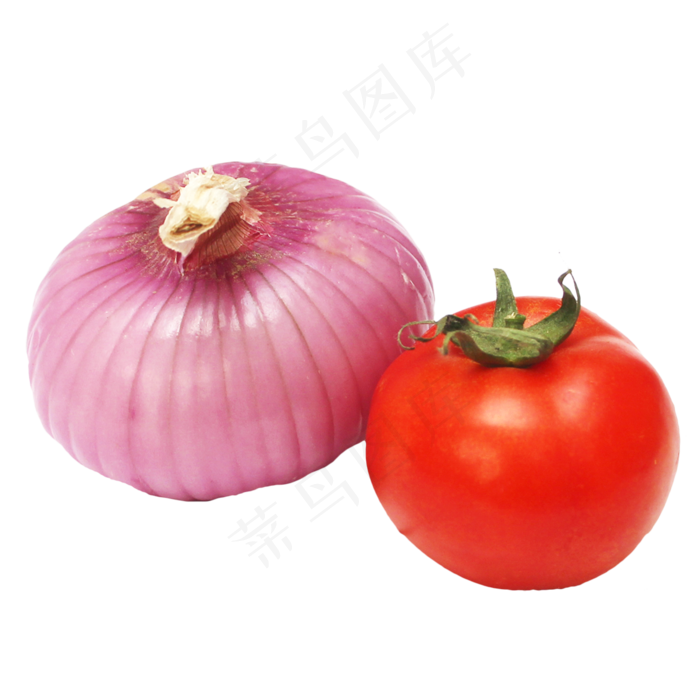 洋葱西红柿蔬菜组合