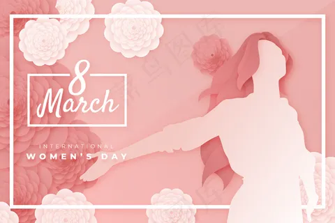 纸制美女节表现