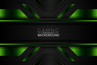 游戏抽象背景深绿色风格