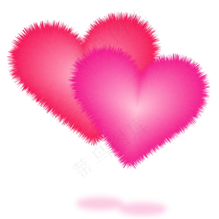 七夕卡爱少女红心