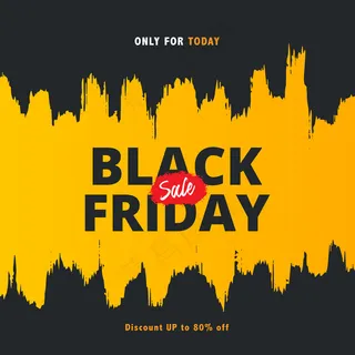 黑色星期五彩旗