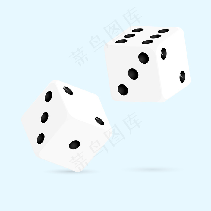 掷骰子向量eps,ai矢量模版下载