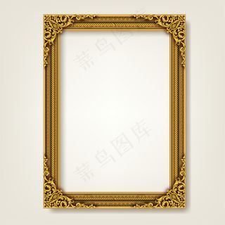 装饰性复古框架和边框