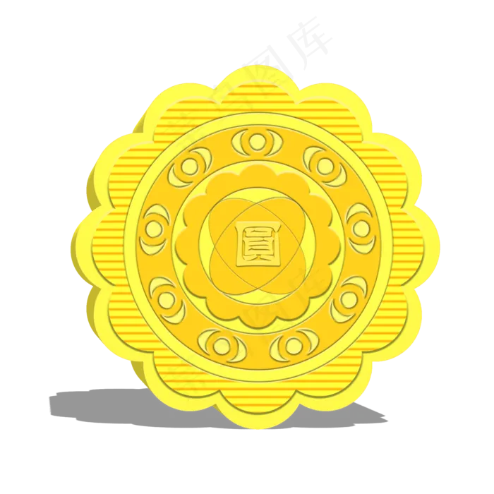 中秋节月饼(2000X2000(DPI:150))psd模版下载