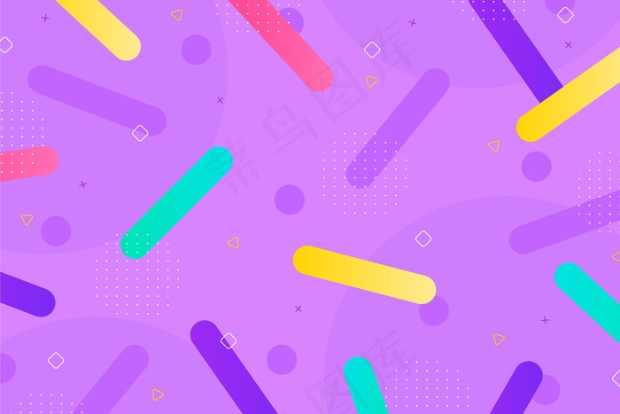 彩色抽象背景eps,ai矢量模版下载