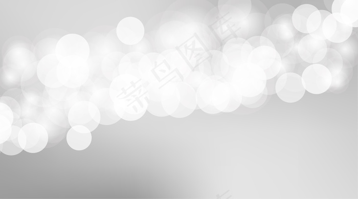 背景气泡模糊。气泡软灰色图形。灰色背景，波基圆柔和。柔和的波基模糊灰光壁纸。