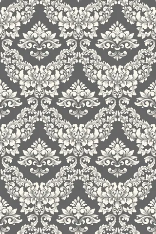 矢量锦缎无缝图案背景。古典奢华的老式锦缎装饰，皇家维多利亚无缝纹理壁纸，纺织品，包装。