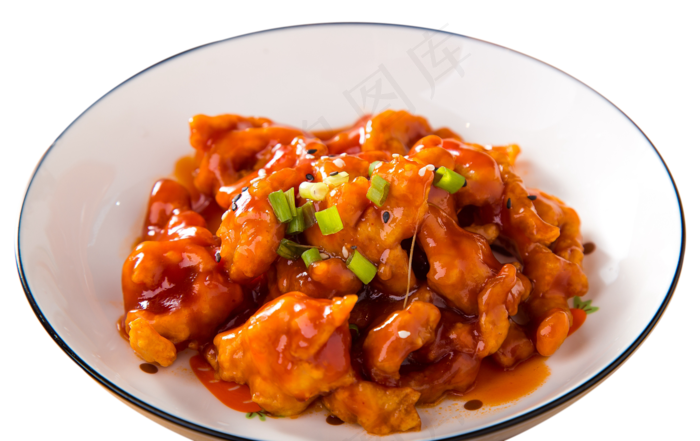 中餐糖醋里脊,免抠元素