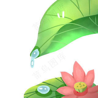 卡通植物绿叶下载