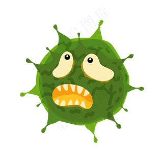 新型冠状病毒,免抠元素