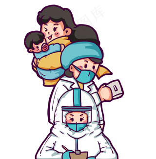 妇女母亲成医护医生,免抠元素