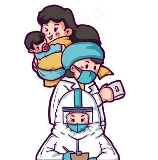 妇女母亲成医护医生,免抠元素