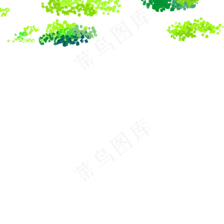 春天绿叶装饰下载