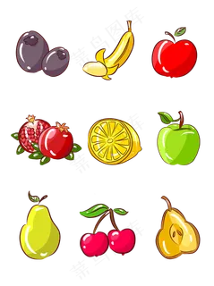 水果苹果香蕉