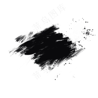 中国风水墨笔刷