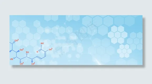 分子医疗安全蓝色banner