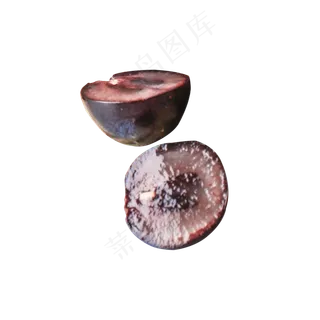 黑色的葡萄免抠图