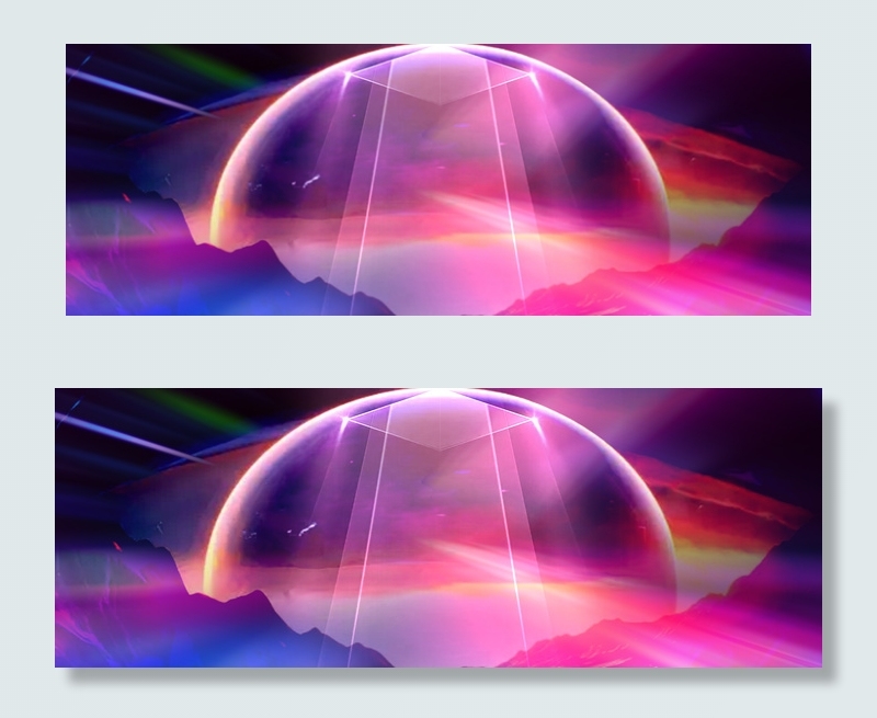 简约大气地球年会背景