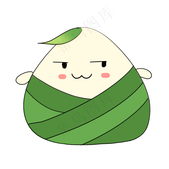 端午节粽子可爱卡通