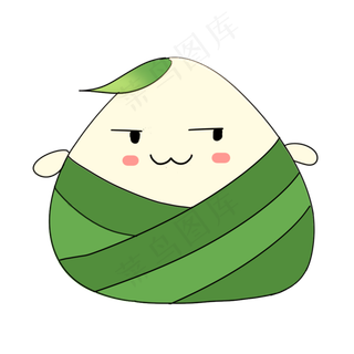 端午节粽子可爱卡通