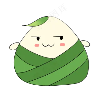 端午节粽子可爱卡通