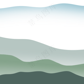 清明节水墨风山水