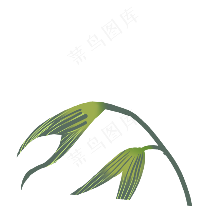 卡通植物绿叶下载(2000X2000(DPI:300))psd模版下载