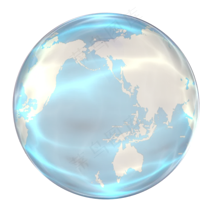 手绘地球地图免抠图(2000*2000px 300 dpi )psd模版下载