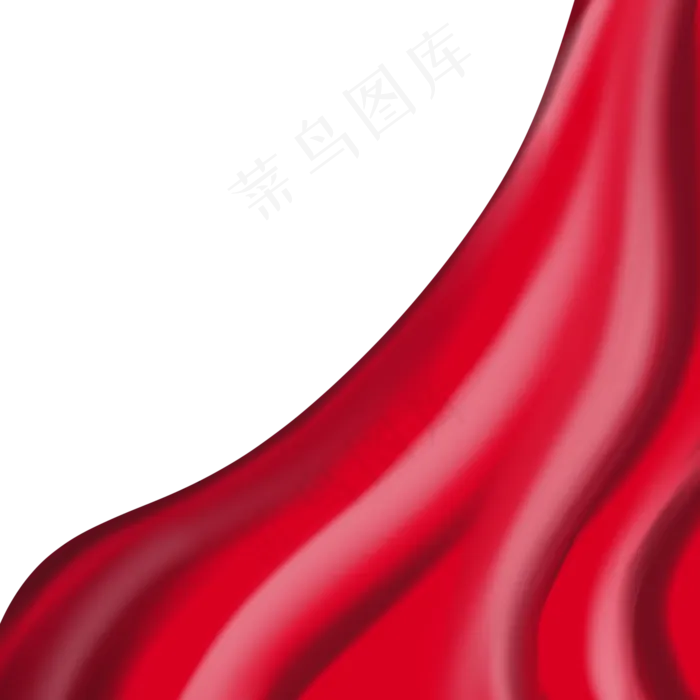 青年节红绸红色幕布(2000X2000(DPI:72))psd模版下载