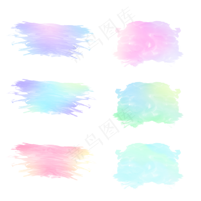 梦幻水彩笔刷(2000X2000(DPI:150))psd模版下载