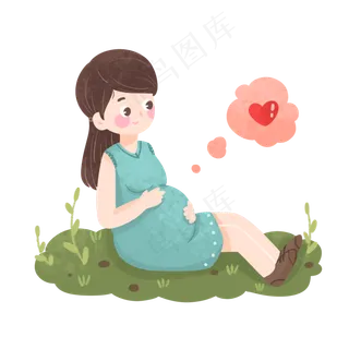 母亲节怀孕的妈妈