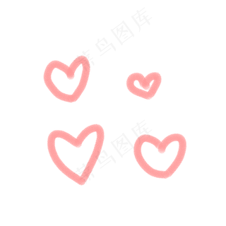 爱心状粉笔笔刷