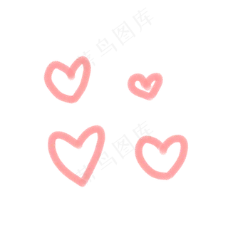 爱心状粉笔笔刷