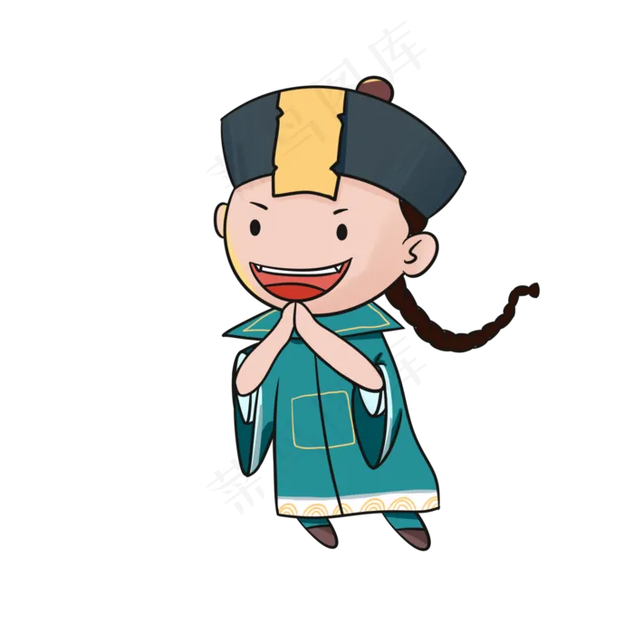 可爱小僵尸,免抠元素(2000X2000(DPI:299))psd模版下载