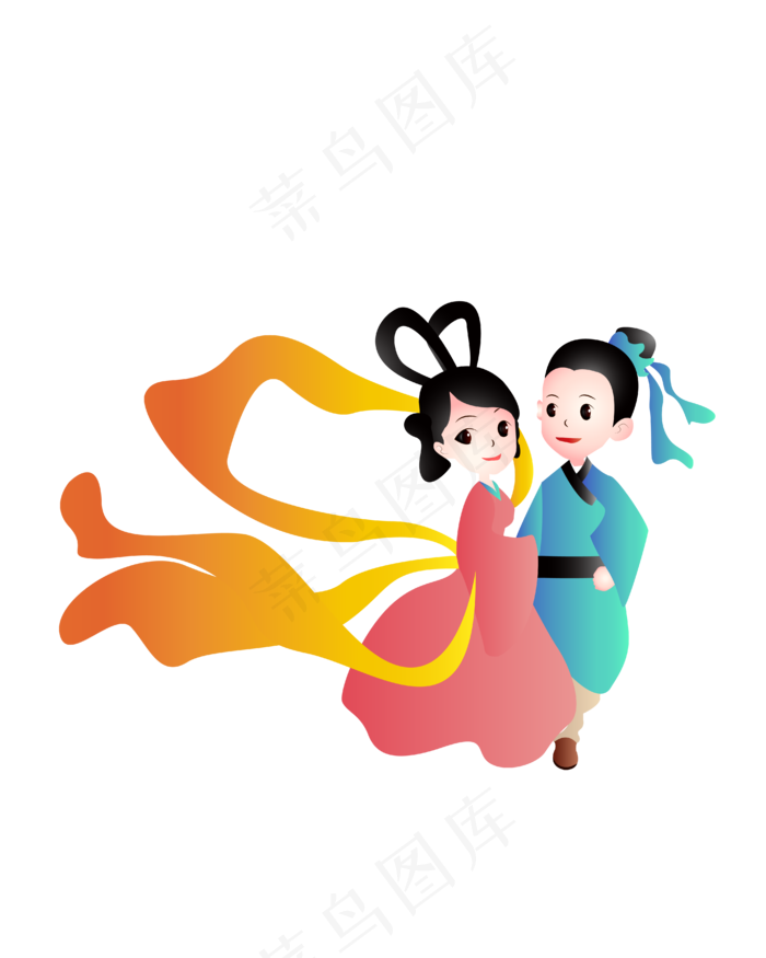 七夕节日牛郎织女