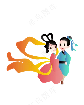 七夕节日牛郎织女