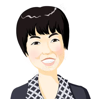 教师节微笑和蔼女老师女教师