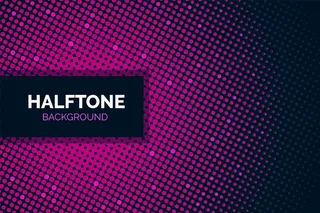 具有半色调效果的粉红色抽象背景