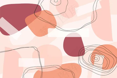 抽象粉彩背景概念