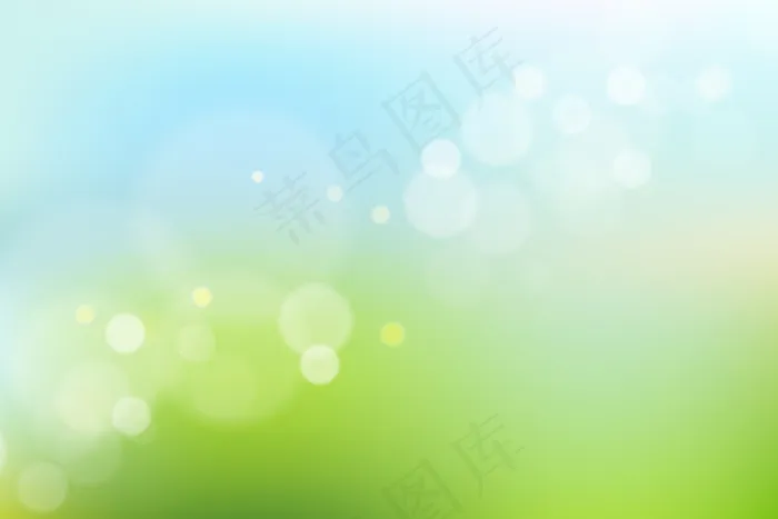 具有(bokeh)散景效果的蓝绿色渐变背景eps,ai矢量模版下载