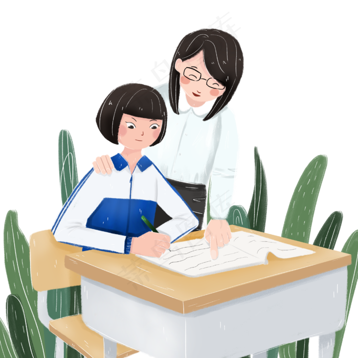 教师节老师指导学习