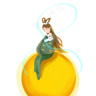 中秋节月亮嫦娥