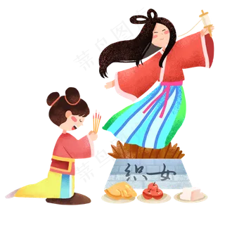 七夕祭拜织女